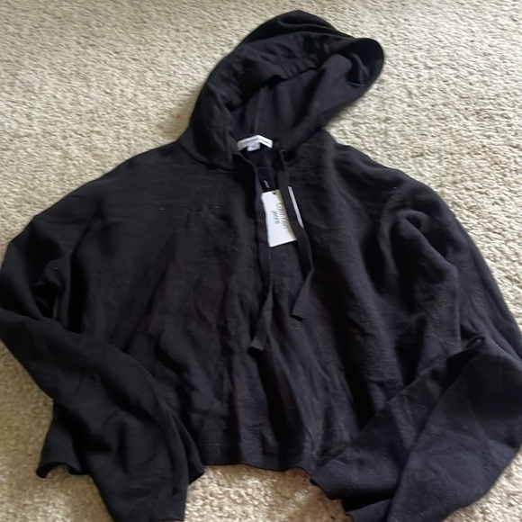 Calvin Klein hooded sweater cropped length - Picture 1 of 4